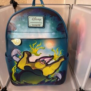 Loungefly Disney Villains Blue Backpack